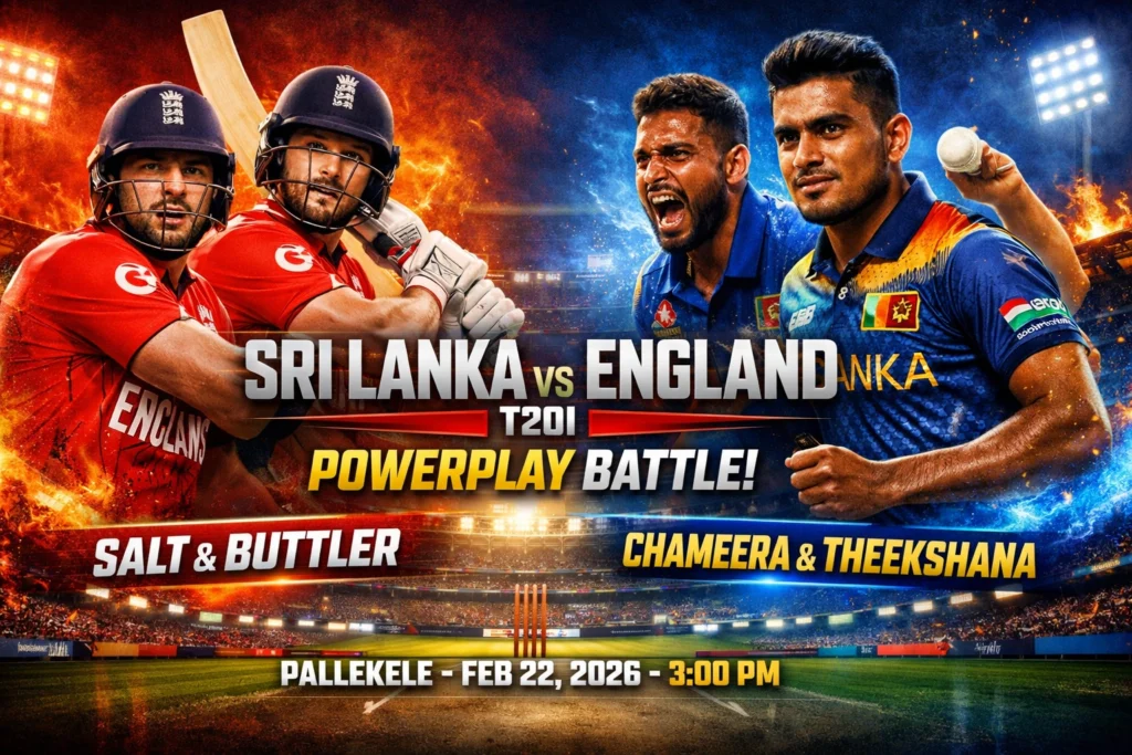 Sri Lanka vs England T20I