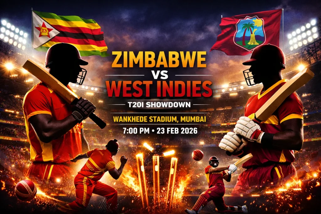 Zimbabwe vs West Indies T20I