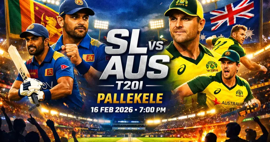 Sri Lanka vs Australia T20I: Must-Win Heat, Qualification Hope