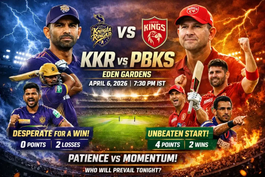 KKR vs PBKS