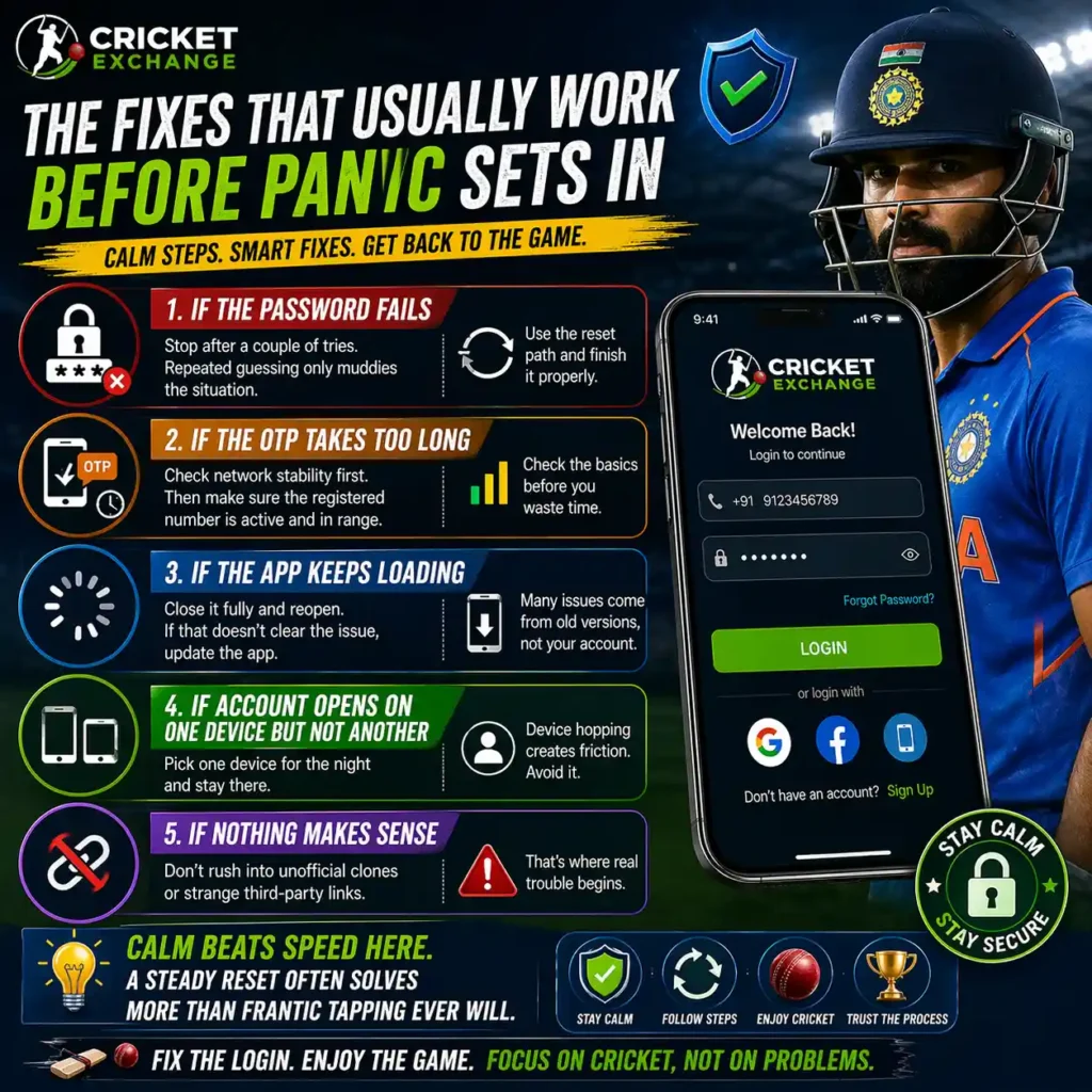 The Fixes That Usually Work Before Panic Sets In