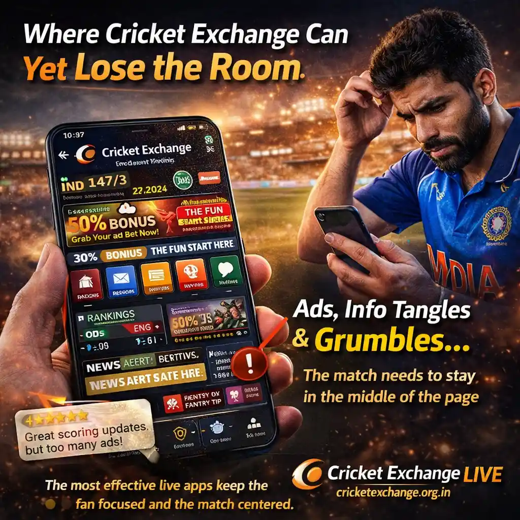 Where Cricket Exchange Can yet lose the Room.