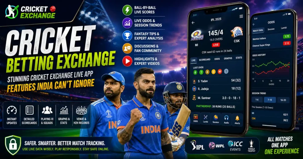 Cricket Betting Exchange Stunning Cricket Exchange Live App Features India Can’t Ignore